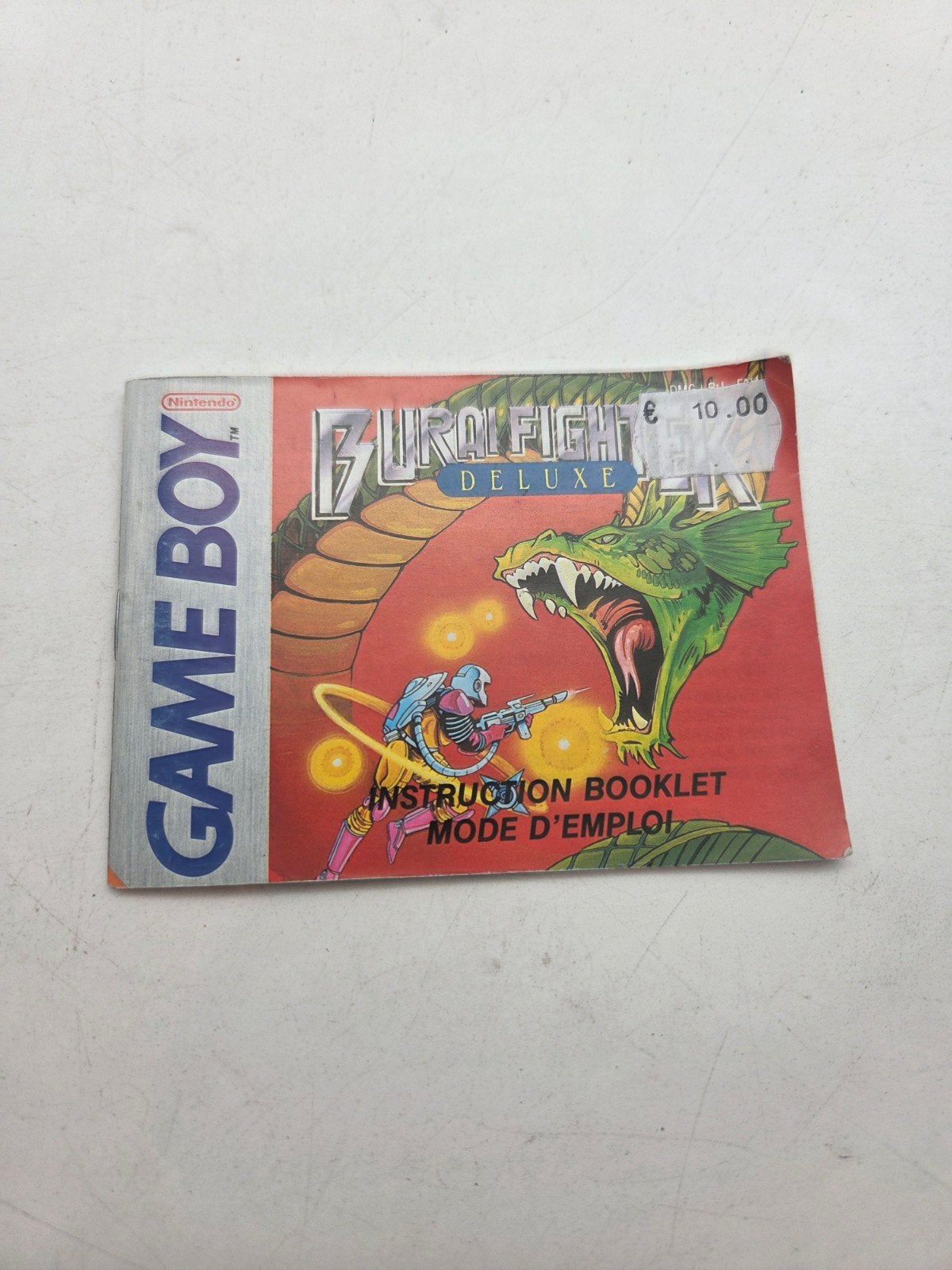 Burai Fighter Deluxe Game Boy Handleiding, Spelcomputers en Games, Games | Nintendo Game Boy, Nintendo, Gebruikt, Shooter, Info@nintendo.co.jp