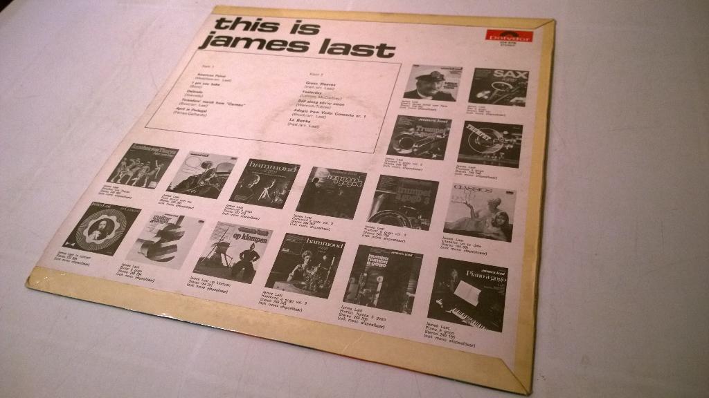 James Last ‎– This Is James Last, Inclusief binnenhoes, Ophalen, Gebruikt, 12 inch