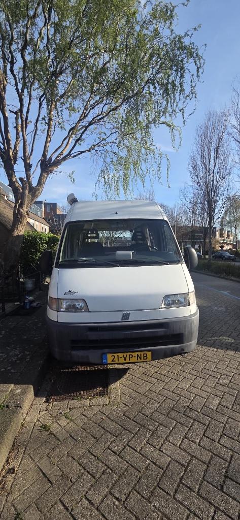 Fiat Ducato Camper – Instapklaar + zonnepaneel, Buscamper of Camperbus, Fiat, Tot en met 2, Particulier