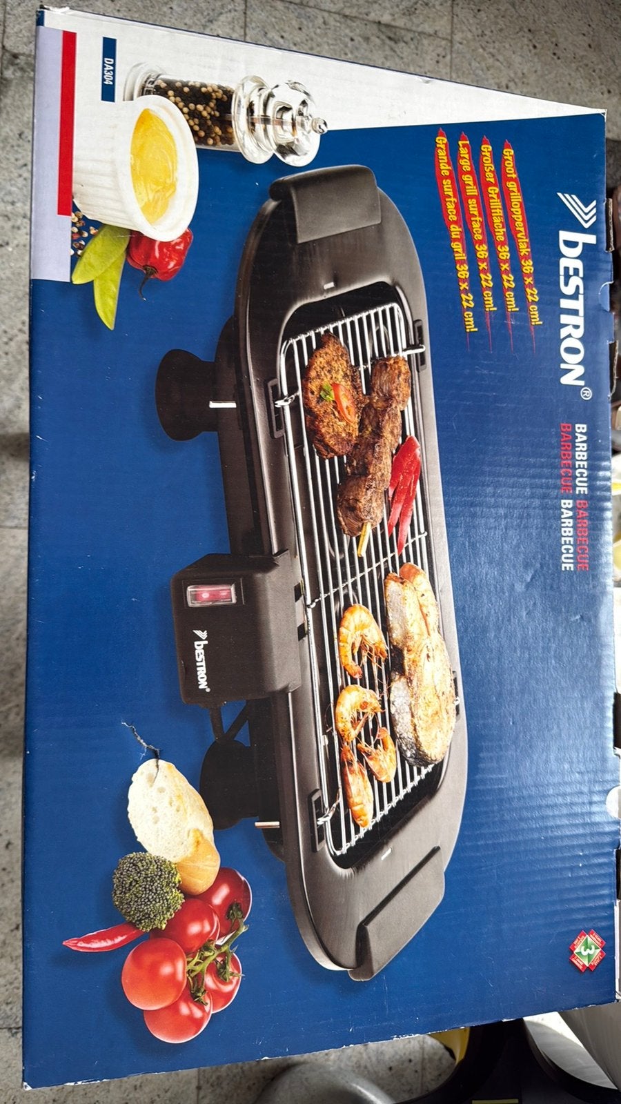 Nieuwe elektrische barbecue, Ophalen, Nieuw