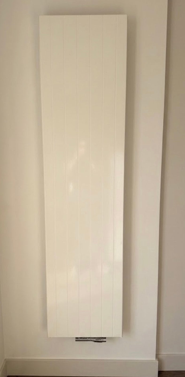 Verticale radiator, wit, 180x45 cm, Ophalen, Gebruikt, Radiator, Minder dan 60 cm