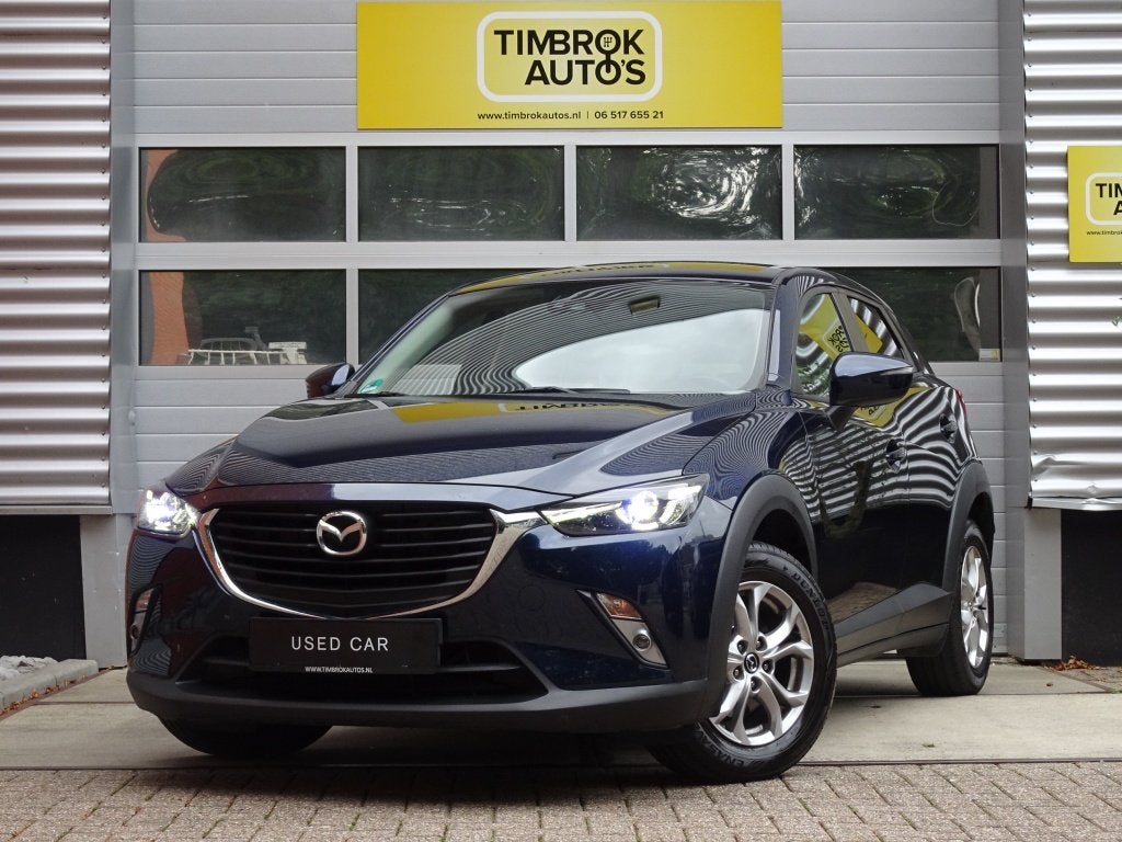 Mazda CX-3 Exclusive-Line *1e eigenaar/Dealer-OH/Navi/Stoelv, Auto's, 1998 cc, Gebruikt, Euro 6, 4 cilinders