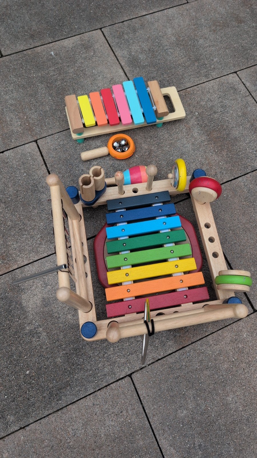Montessori speelgoed. muziek hout, Ophalen, Zo goed als nieuw