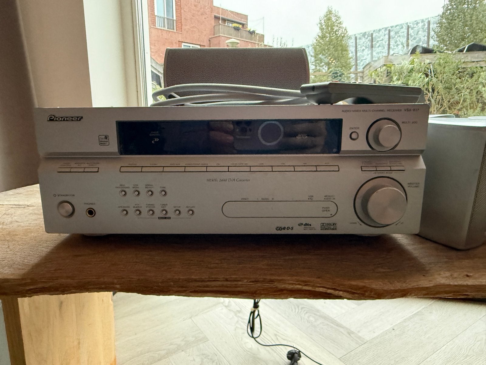 Pioneer VSX-817 Receiver met Subwoofer en 5 Speakers, Ophalen of Verzenden, Gebruikt, 5.1-systeem, Pioneer