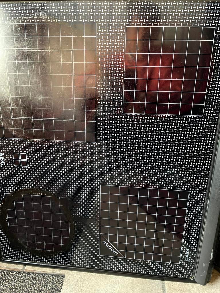 Atag keramische kookplaat, Ophalen, Gebruikt, Keramisch, 4 kookzones