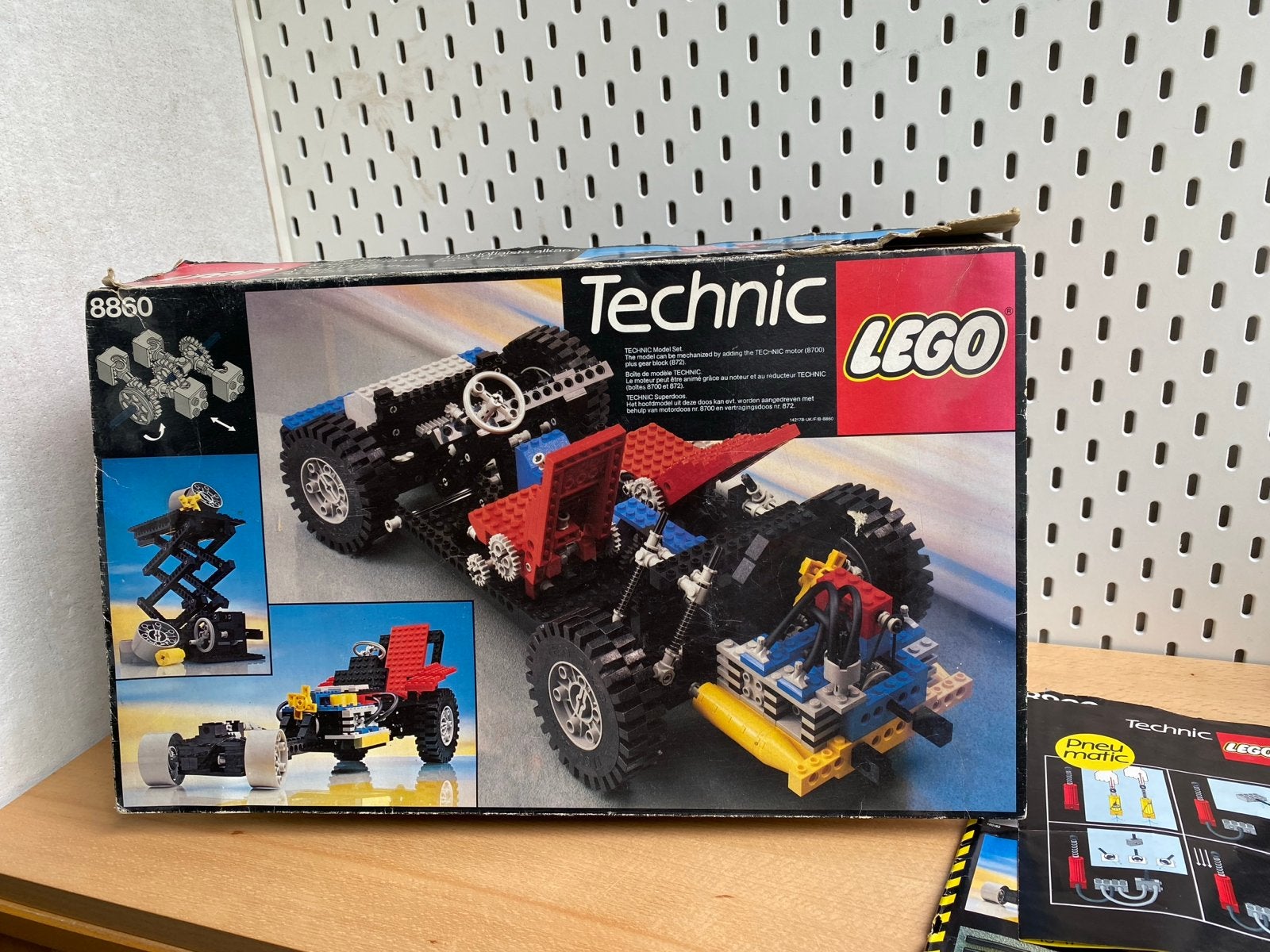 Vintage LEGO Technic 8860 Car Chassis (1980), Ophalen, Lego, Onbekend, Technic