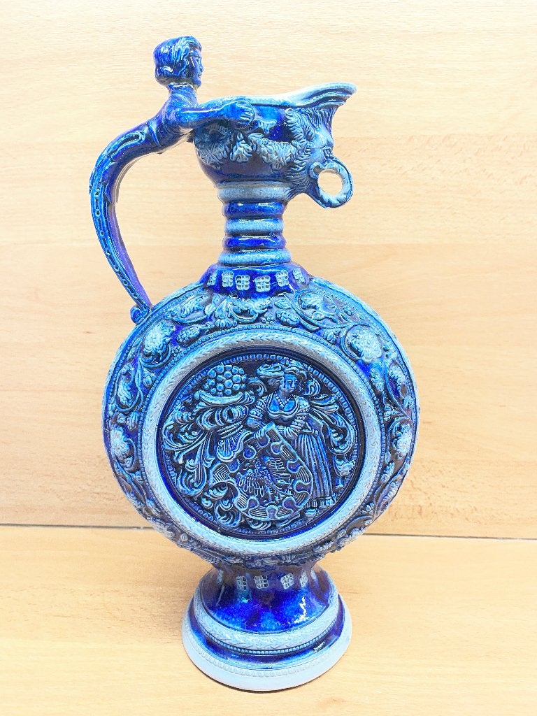 Keramieke schenkkan, Westerwald, Antiek en Kunst, Ophalen of Verzenden