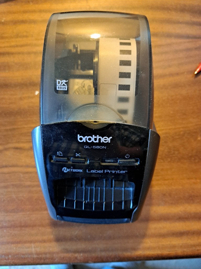 Te koop : Brother QL-580N labelprinter met defect, Ophalen of Verzenden, Niet werkend, Brother