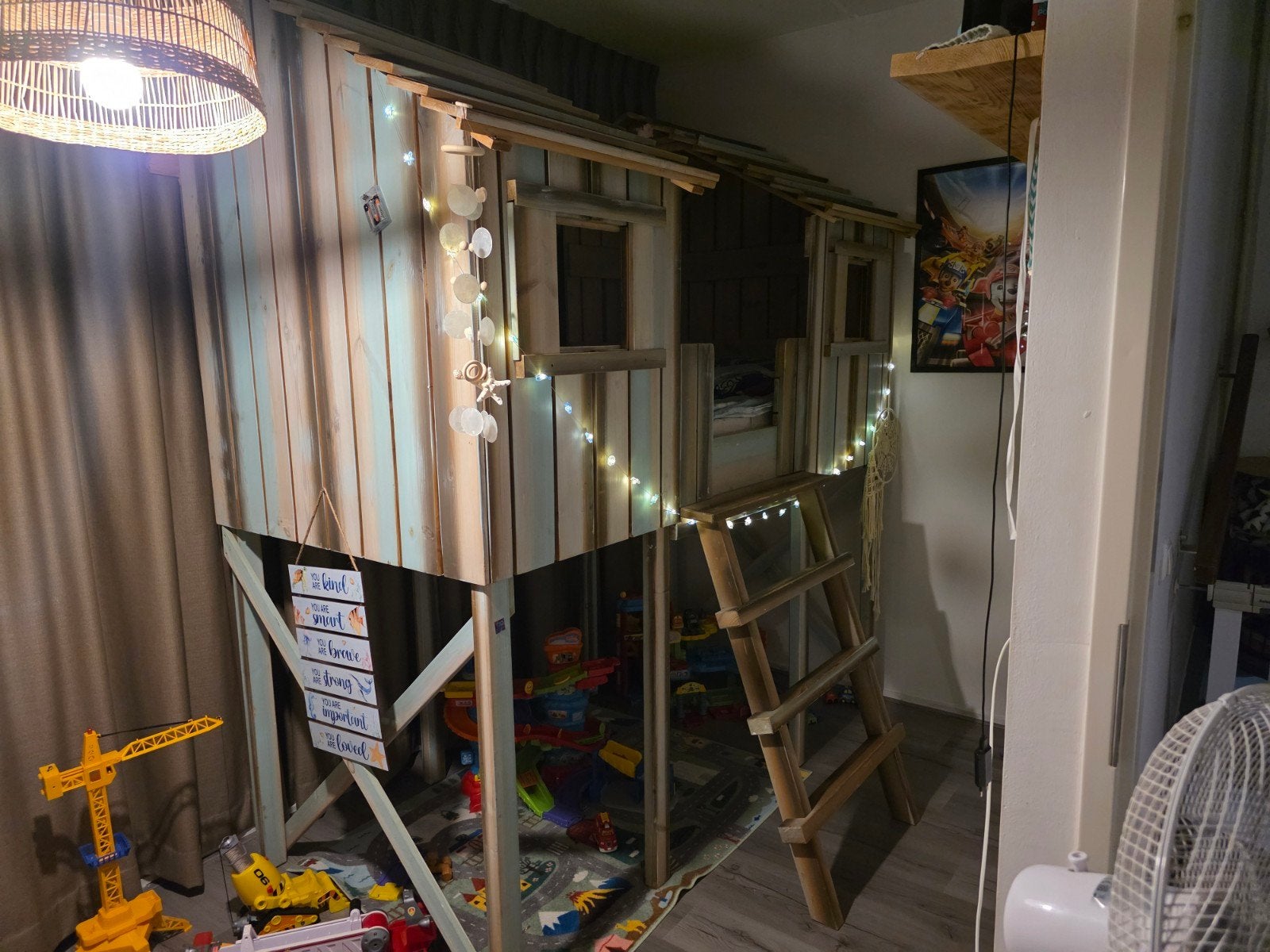 boomhutbed kidsfactory, Ophalen, Zo goed als nieuw, Hoogslaper