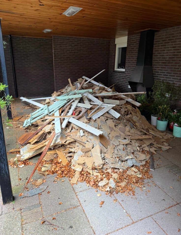 GRATIS! Kachelhout, Tuin en Terras, Ophalen