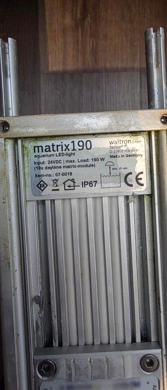 Daytime matrix 190, controller SC20 en voeding HLG-240H-24A., Dieren en Toebehoren, Ophalen, Gebruikt, Verlichting of Verwarming
