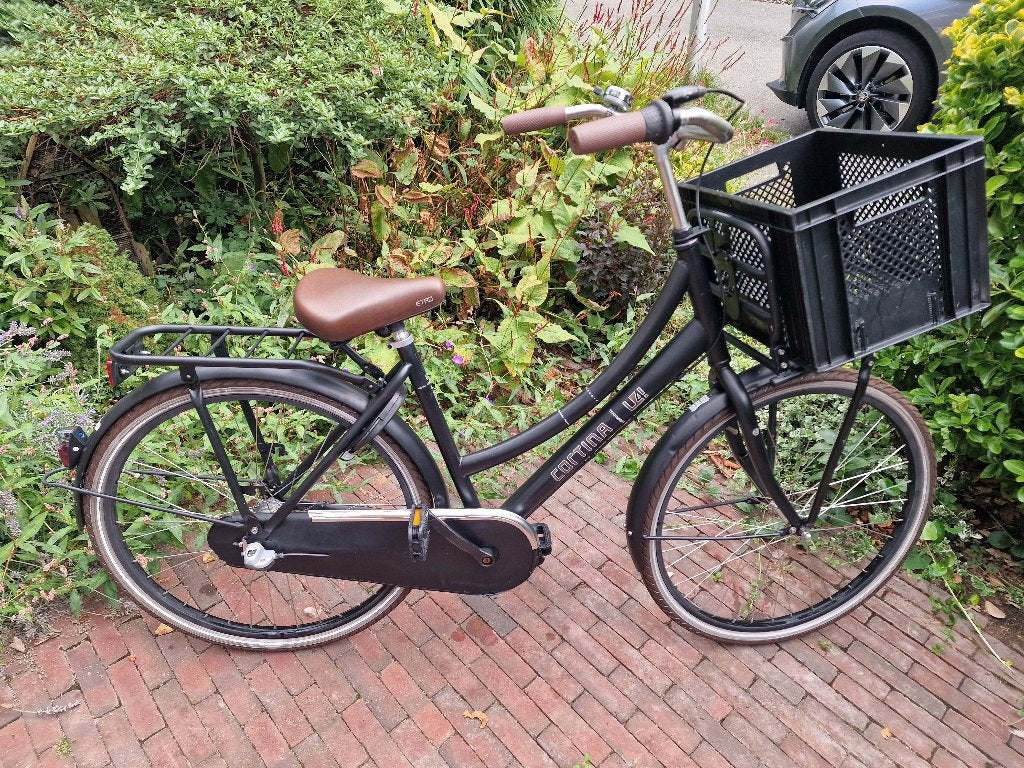 Cortina meisjes fiets U4 transport 26", Terugtraprem, Gebruikt, Versnellingen, Cortina