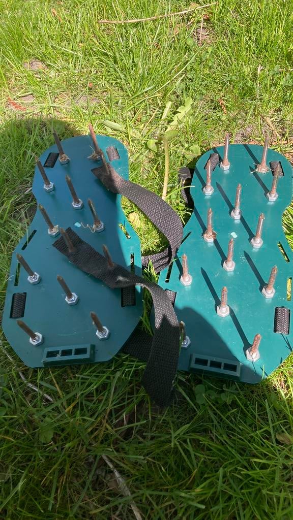 Grasprikkers grondbeluchtigers, Tuin en Terras, Ophalen, Gebruikt