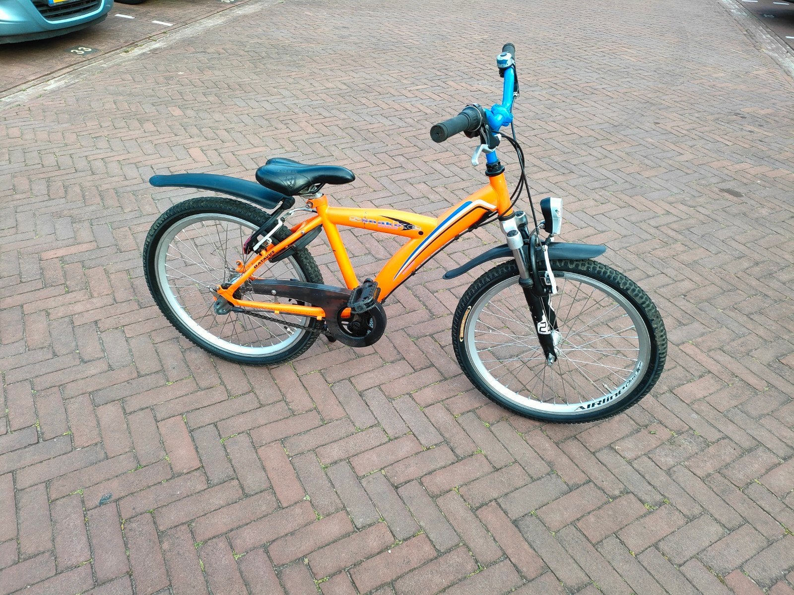 Batavus snake fiets 23 inch met 3 versnelling, Terugtraprem, 22 inch, Versnellingen, Ophalen of Verzenden