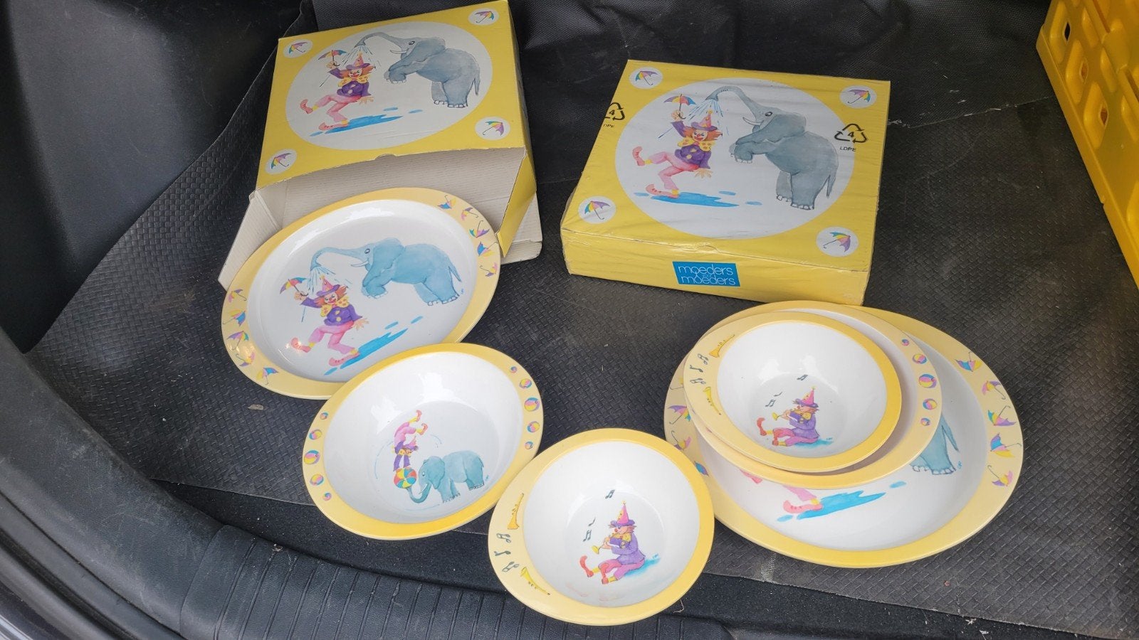 Moeders voor Moeders Kinderservies - 1 Nieuw, 2 Sets in Doos, Kinderen en Baby's, Ophalen of Verzenden, Nieuw