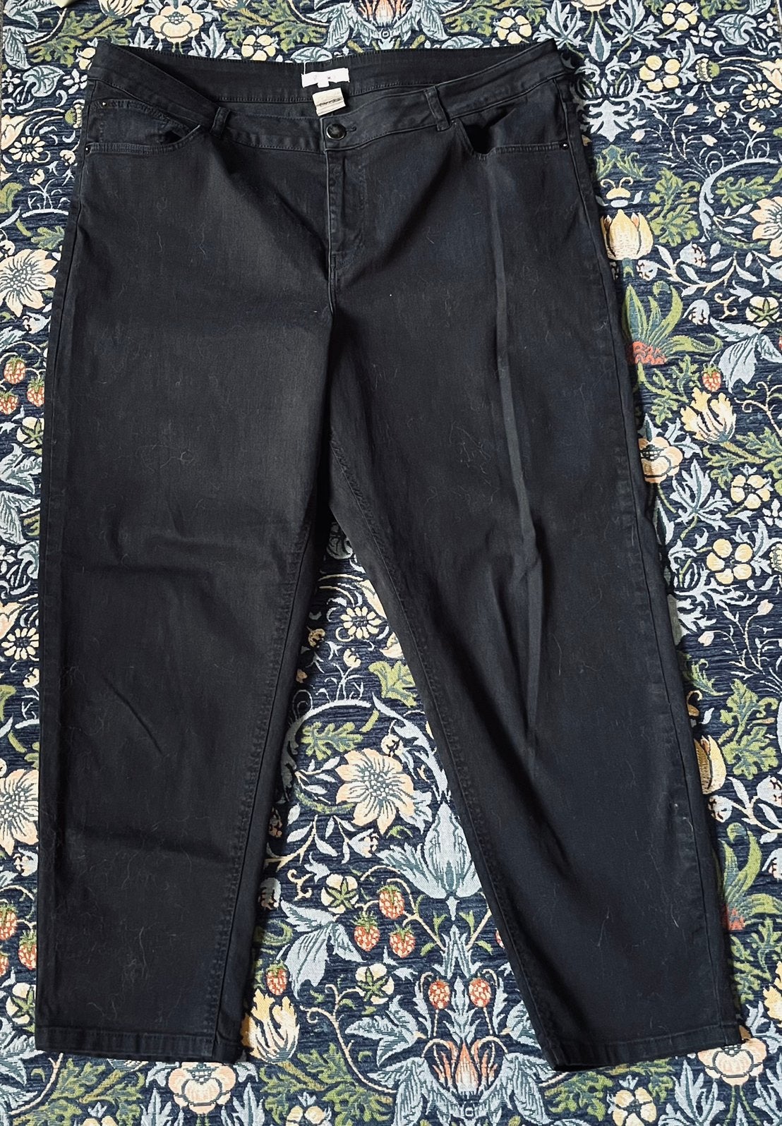 Paprika zwarte pantalon maat 46/48, Kleding | Dames, Zwart, Maat 46/48 (XL) of groter, Ophalen of Verzenden, Zo goed als nieuw