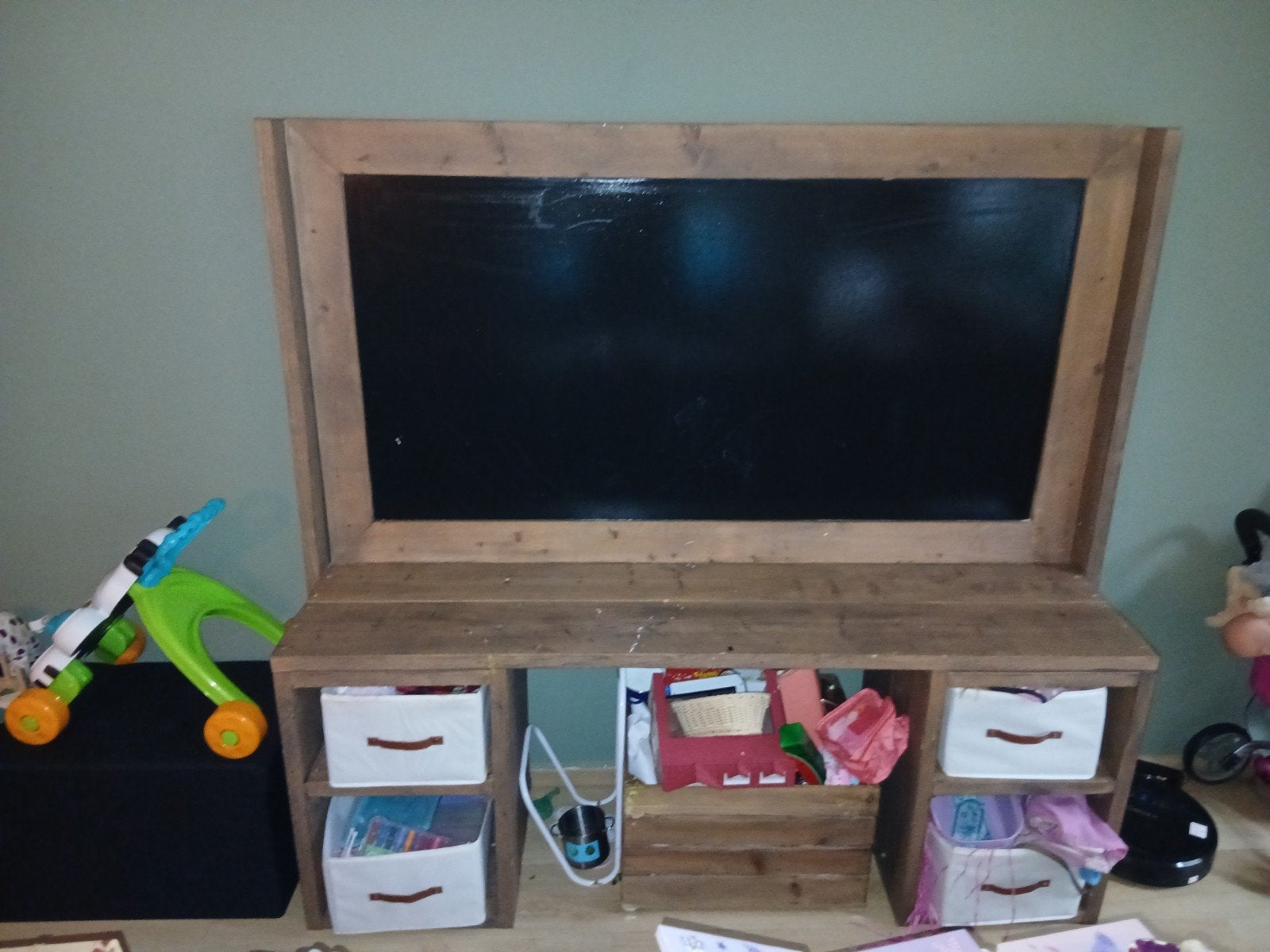 speelgoedtafel met krijtbord, Ophalen, Gebruikt