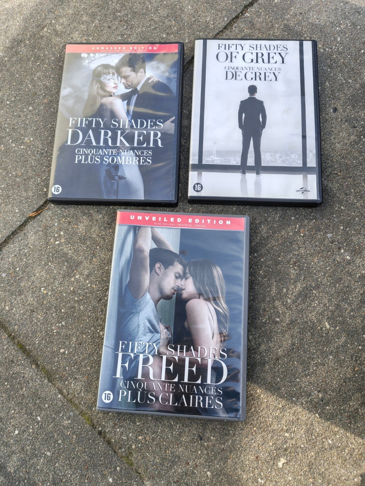 2 dvd s fifty shades of grey, Ophalen of Verzenden, Nieuw in verpakking