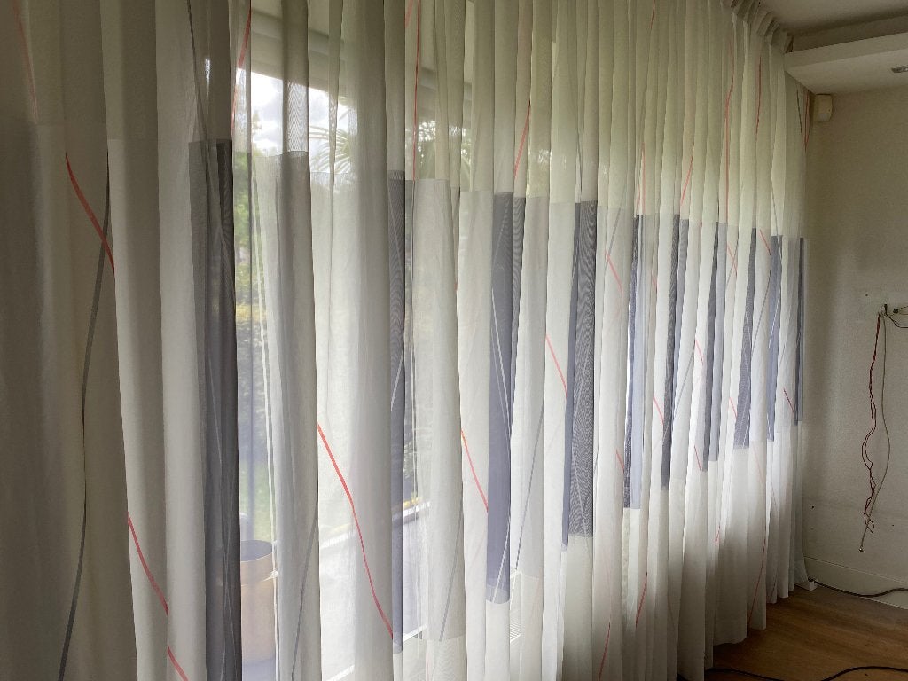Vitrages, Ophalen, 400 cm, Overige merken, Wit