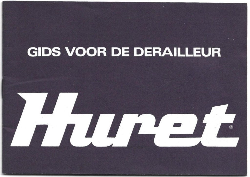 Huret derailleur gids handleiding, Verzenden, Zo goed als nieuw