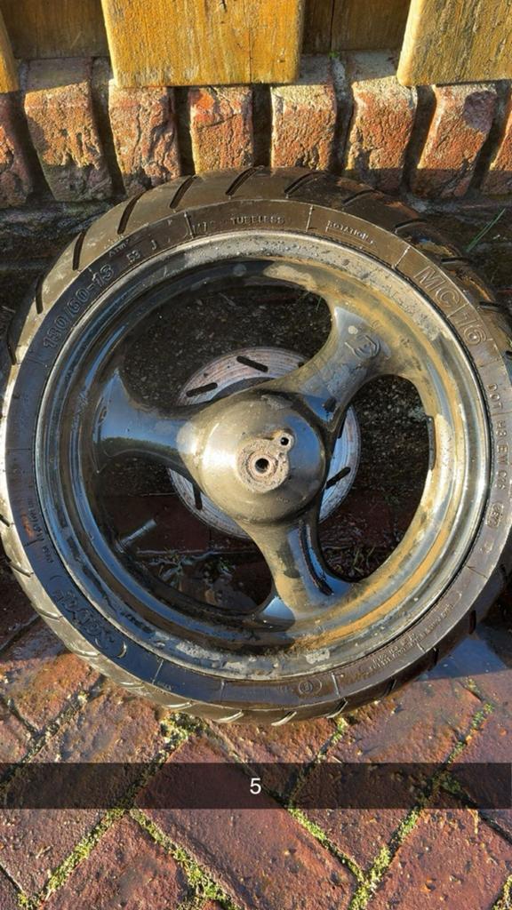 Beta ark velg, Ophalen, Zo goed als nieuw, Kap