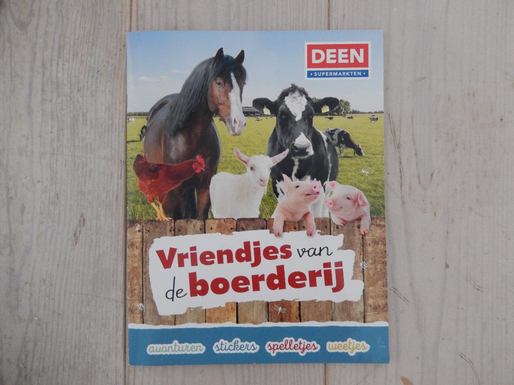 * Deen plaatjes / stickers vriendjes van de boerderij *, Verzamelen, Supermarktacties, Albert Heijn, Ophalen of Verzenden