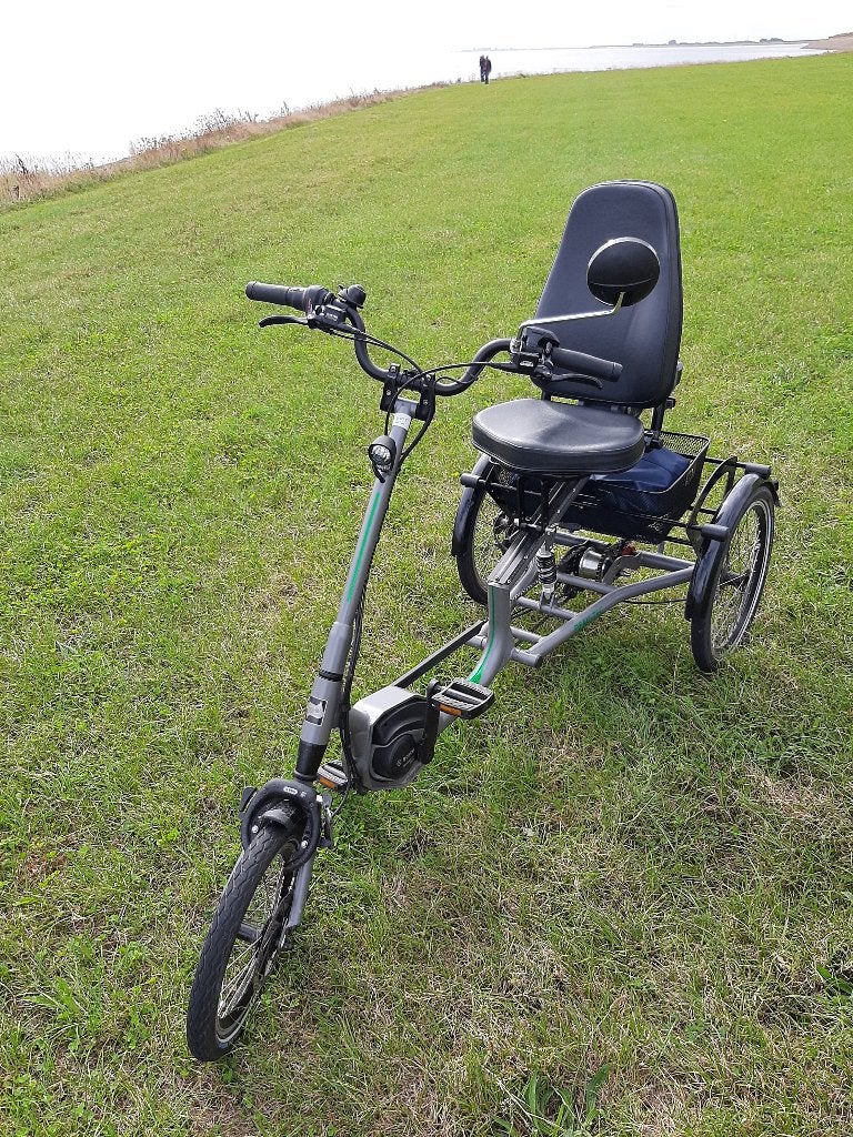 Sun Zup Scoobo Deep Phau driewieler met Bosch motor, Ophalen of Verzenden, Zo goed als nieuw, Schijfrem, Sun Zup Scoobo Deep Phau