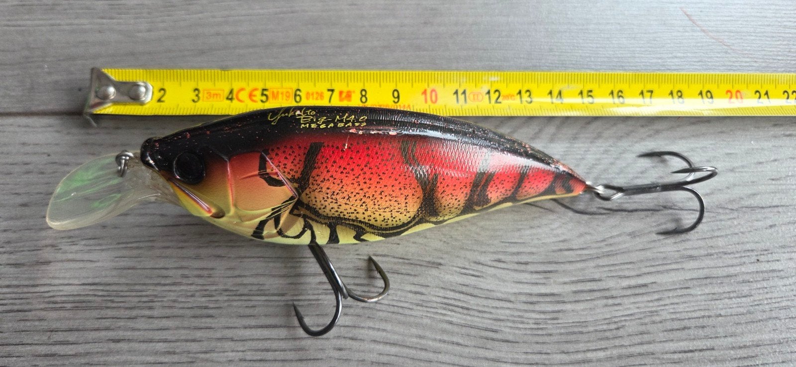 megabass big m4 plug, Watersport en Boten, Hengelsport | Roofvissen, Ophalen of Verzenden, Gebruikt, Overige typen