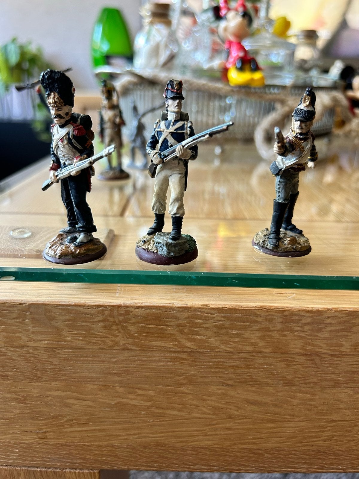 Franklin Mint Tinnen Napoleons Soldaatjes - Waterloo Regimen, Verzenden, Gebruikt
