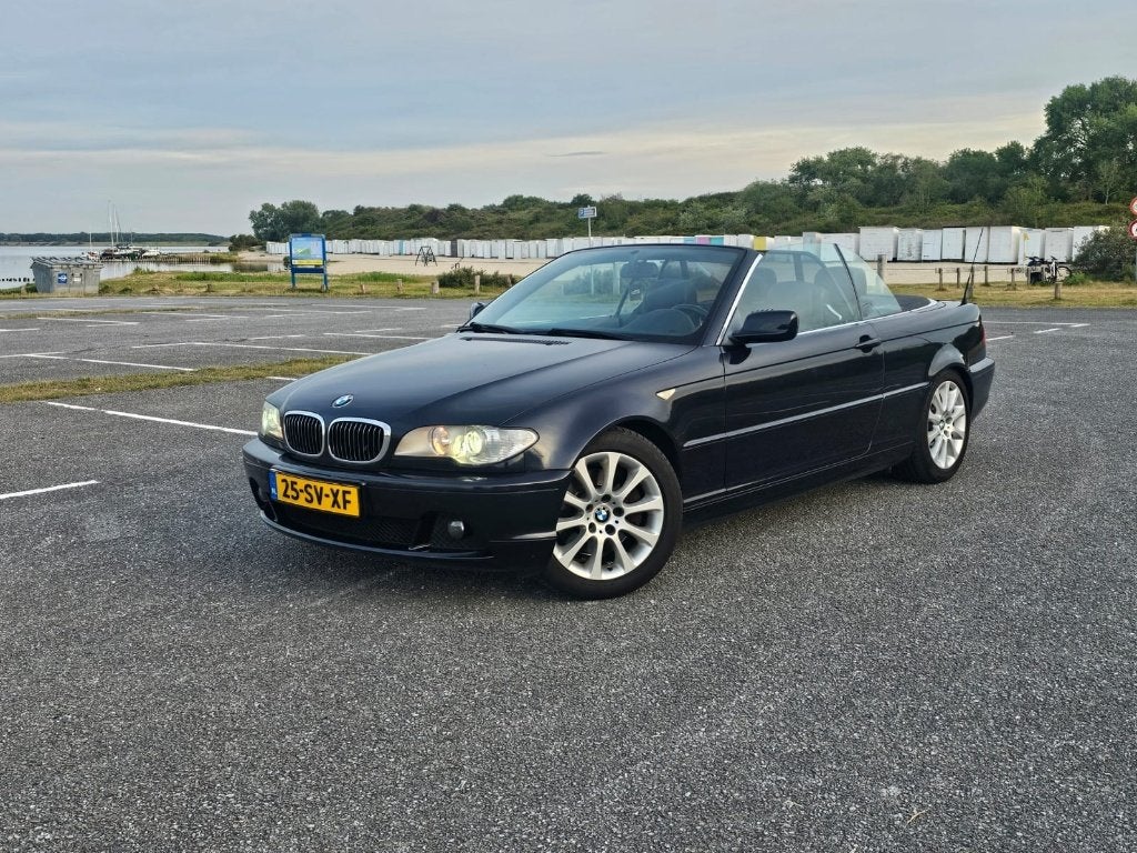 BMW 3-Serie 3.0 CD 330 Cabrio 2005 Blauw, Zwart, 2993 cc, Cabriolet, Geïmporteerd