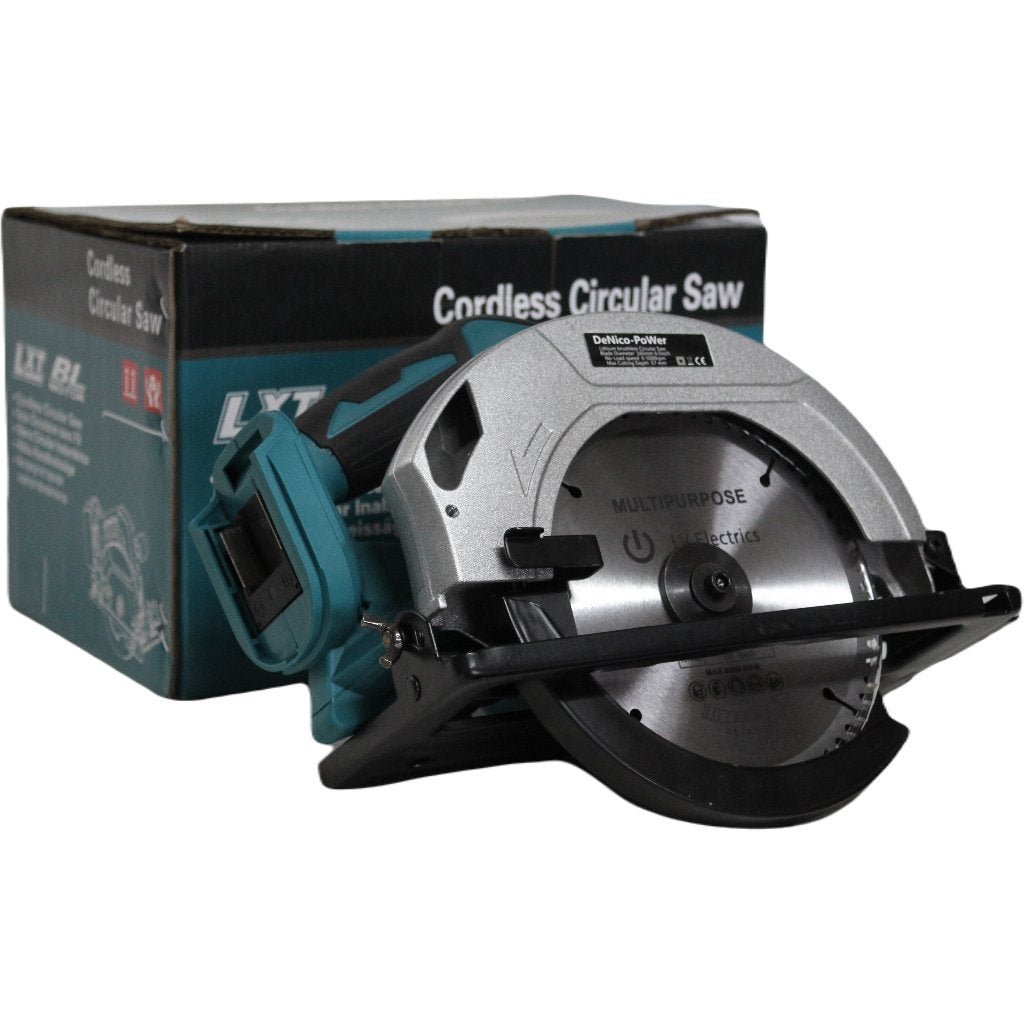 Handcirkelzaag 18V 165 mm BORSTELLOOS past op Makita accu