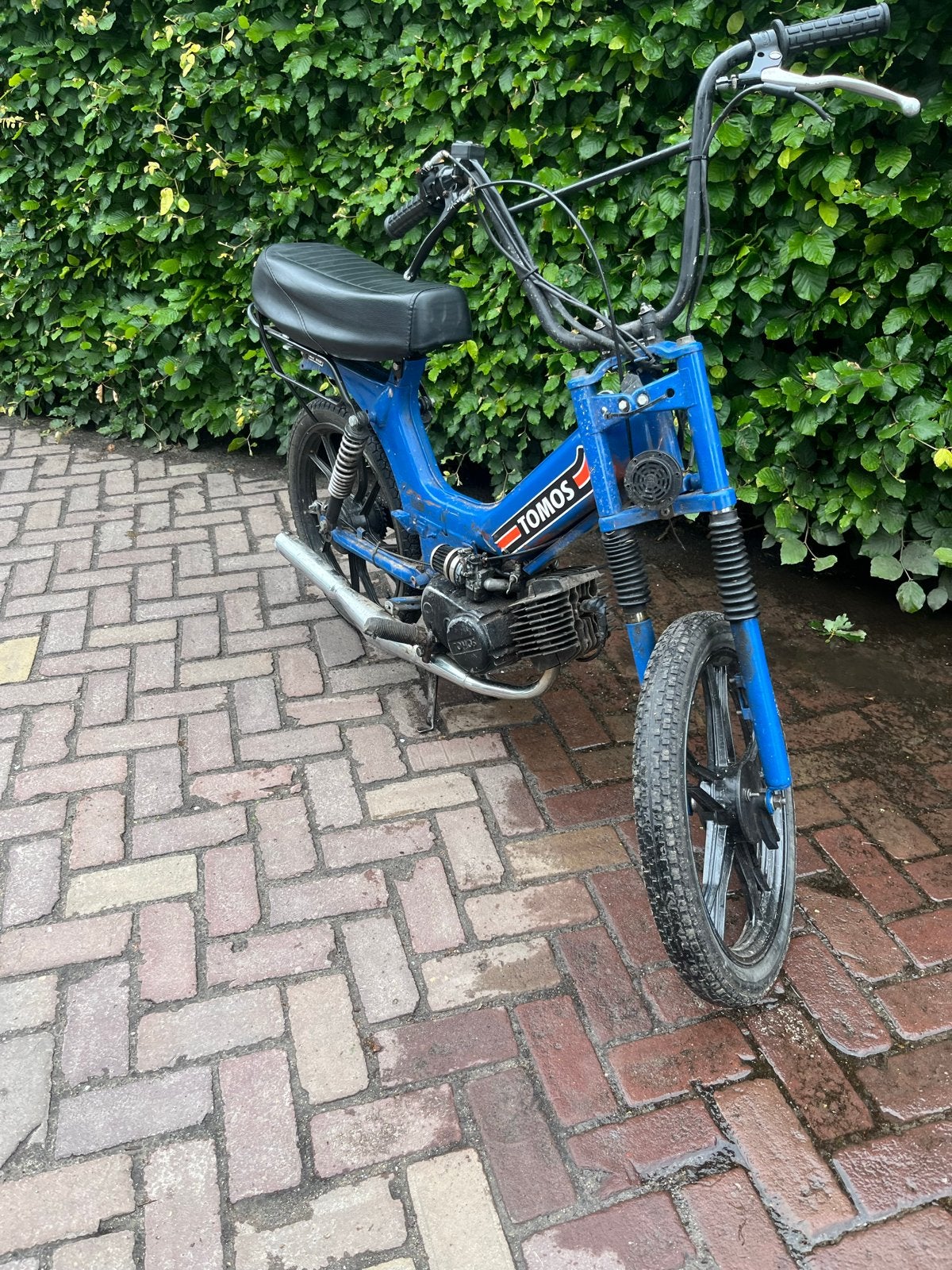 Tomos brommer met lekke band, Ophalen of Verzenden, Gebruikt