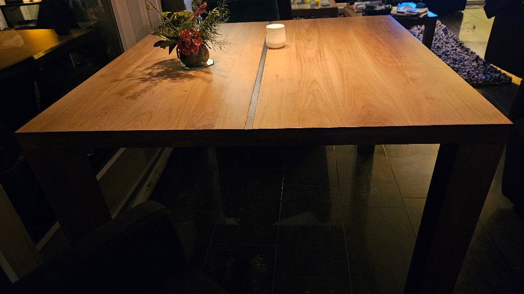 eettafel, Ophalen, Strak, Gebruikt, Eikenhout