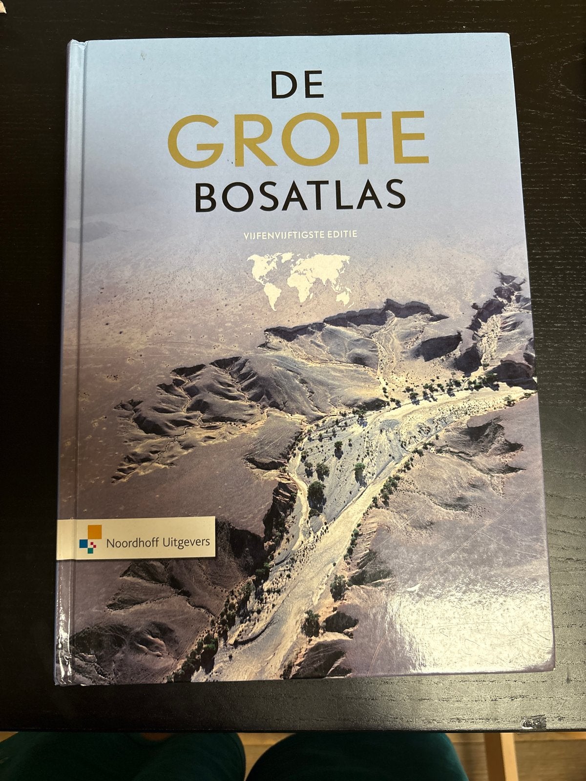 De Grote Bosatlas 55e editie - Zo goed als nieuw, Boeken, Atlassen en Landkaarten, Bosatlas, 2000 tot heden, Ophalen of Verzenden