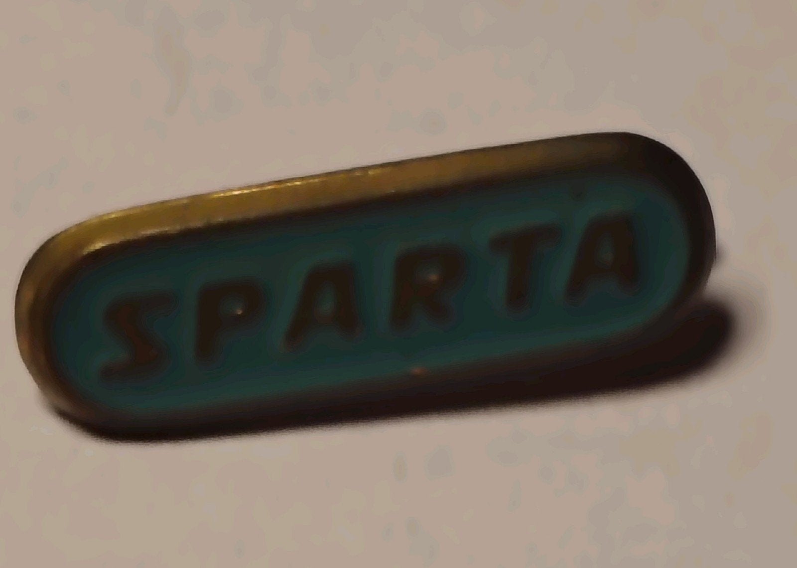 Sparta Speldje Broche, Ophalen of Verzenden, Gebruikt, Overige onderwerpen