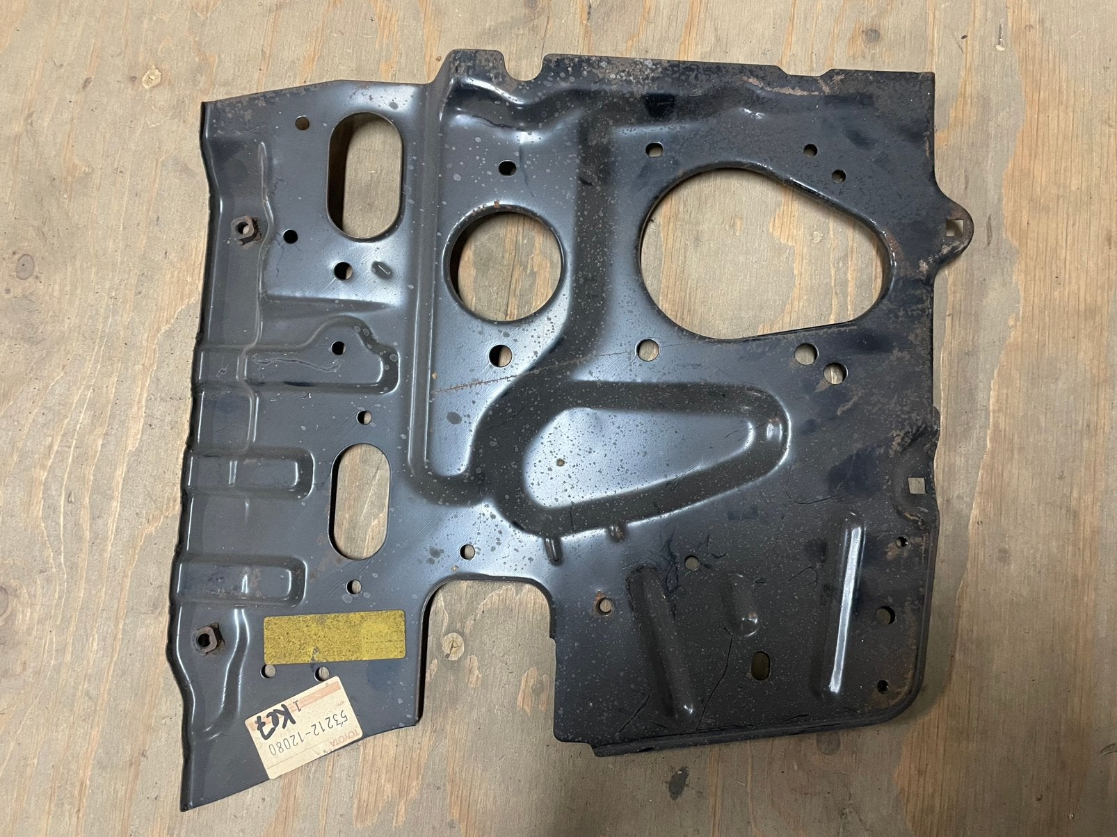 Toyota corolla ke70 front plaat nieuw 53212-12080, Ophalen of Verzenden