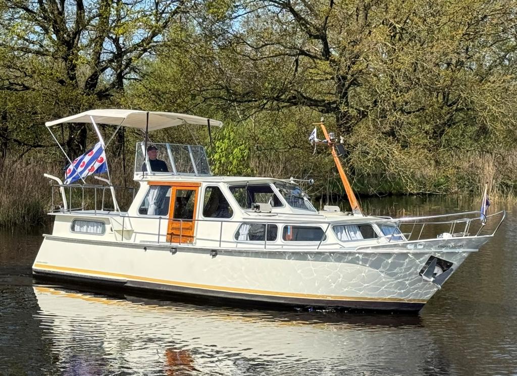Roorda kruiser GSAK (bj 1980), Watersport en Boten, Motorboten en Motorjachten, Gebruikt, Staal, 50 pk of meer, Diesel