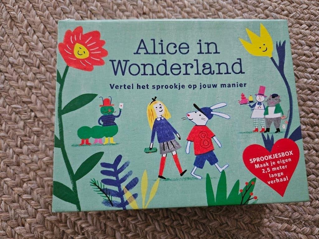 Alice in Wonderland kaarten, spel, puzzel, Ophalen of Verzenden, Zo goed als nieuw, Puzzelen