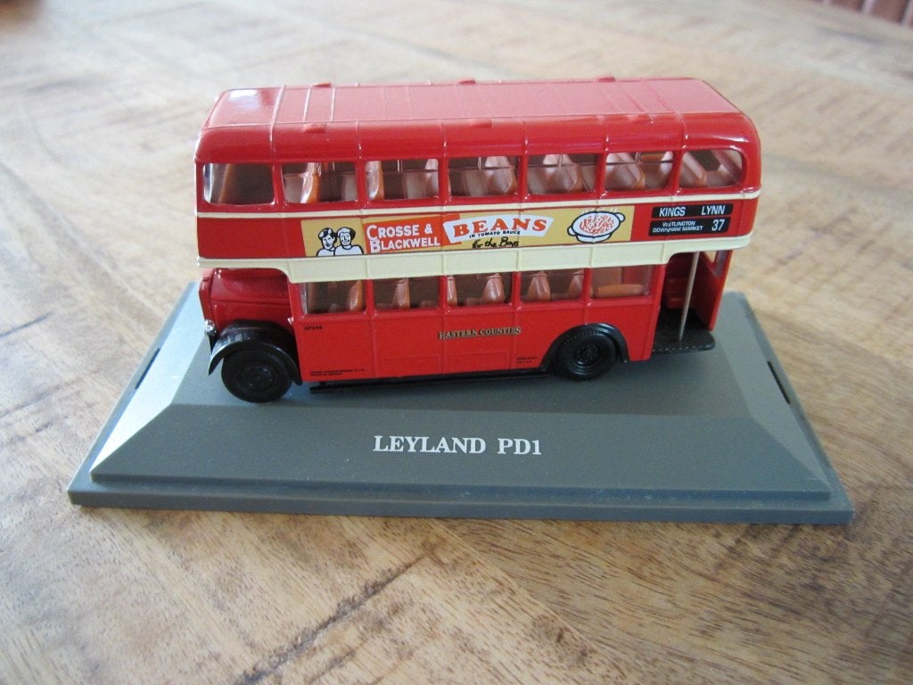 Leyland PD1 Corgi ECW doubledeck 1:72, Hobby en Vrije tijd, Modelauto's | Overige schalen, Ophalen of Verzenden, Zo goed als nieuw