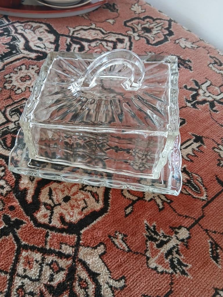 Ouderwetse kaasstolp  ,glas, Ophalen of Verzenden