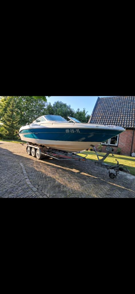 Sea ray 220 bowrider, Watersport en Boten, Speedboten, Ophalen, Binnenboordmotor, 260 pk, Sea Ray