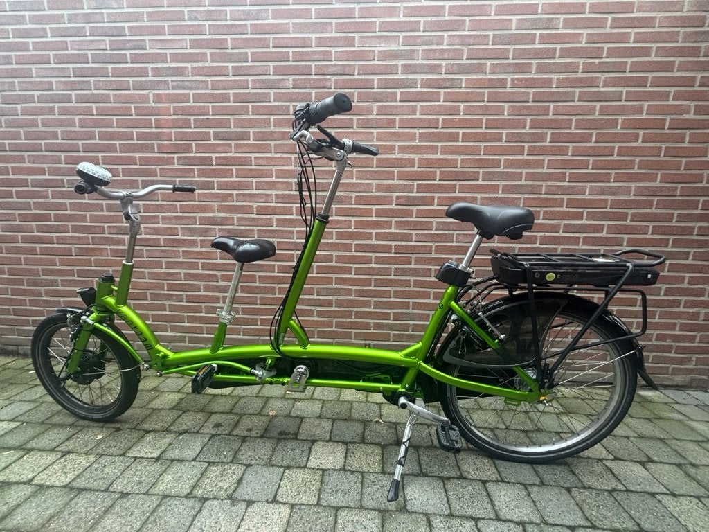 Van Raam Kivo elektrische ouder-kind tandem met 17Ah accu, Ophalen, Minder dan 10 versnellingen, Gebruikt, Velgrem