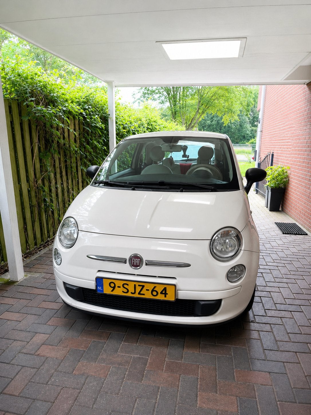 Fiat 500, Auto's, Fiat, 1242 cc, 4 stoelen, Wit, Overige kleuren