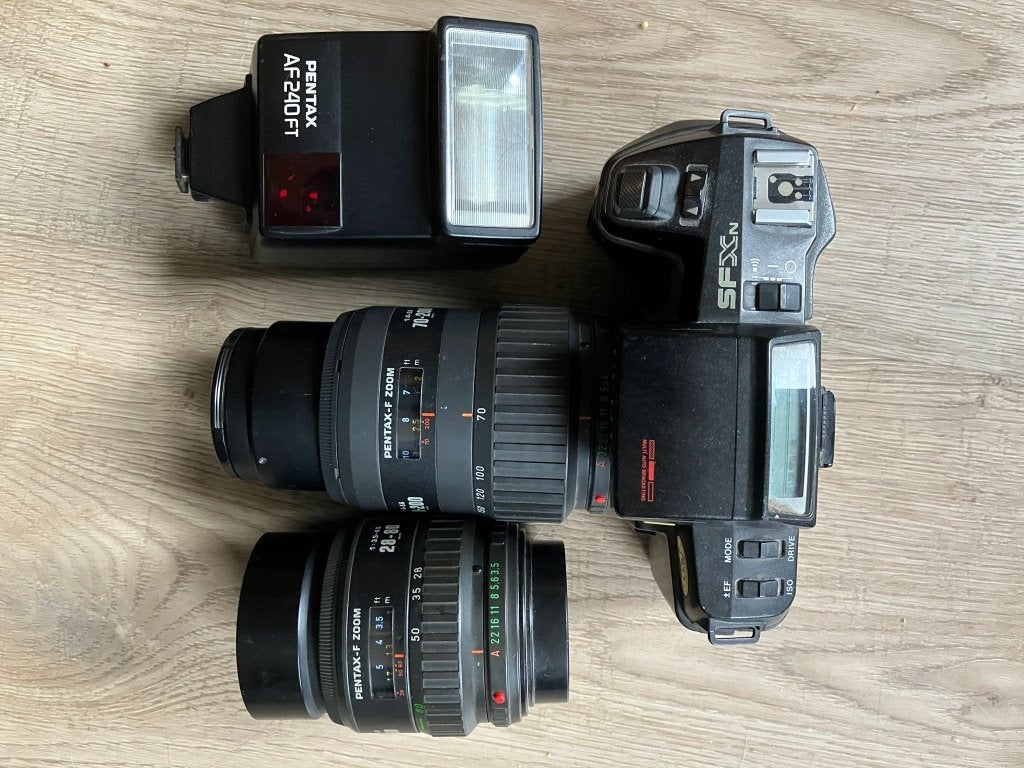 Pentax analoge spiegelreflex camera, Ophalen of Verzenden, Gebruikt, Spiegelreflex, Pentax