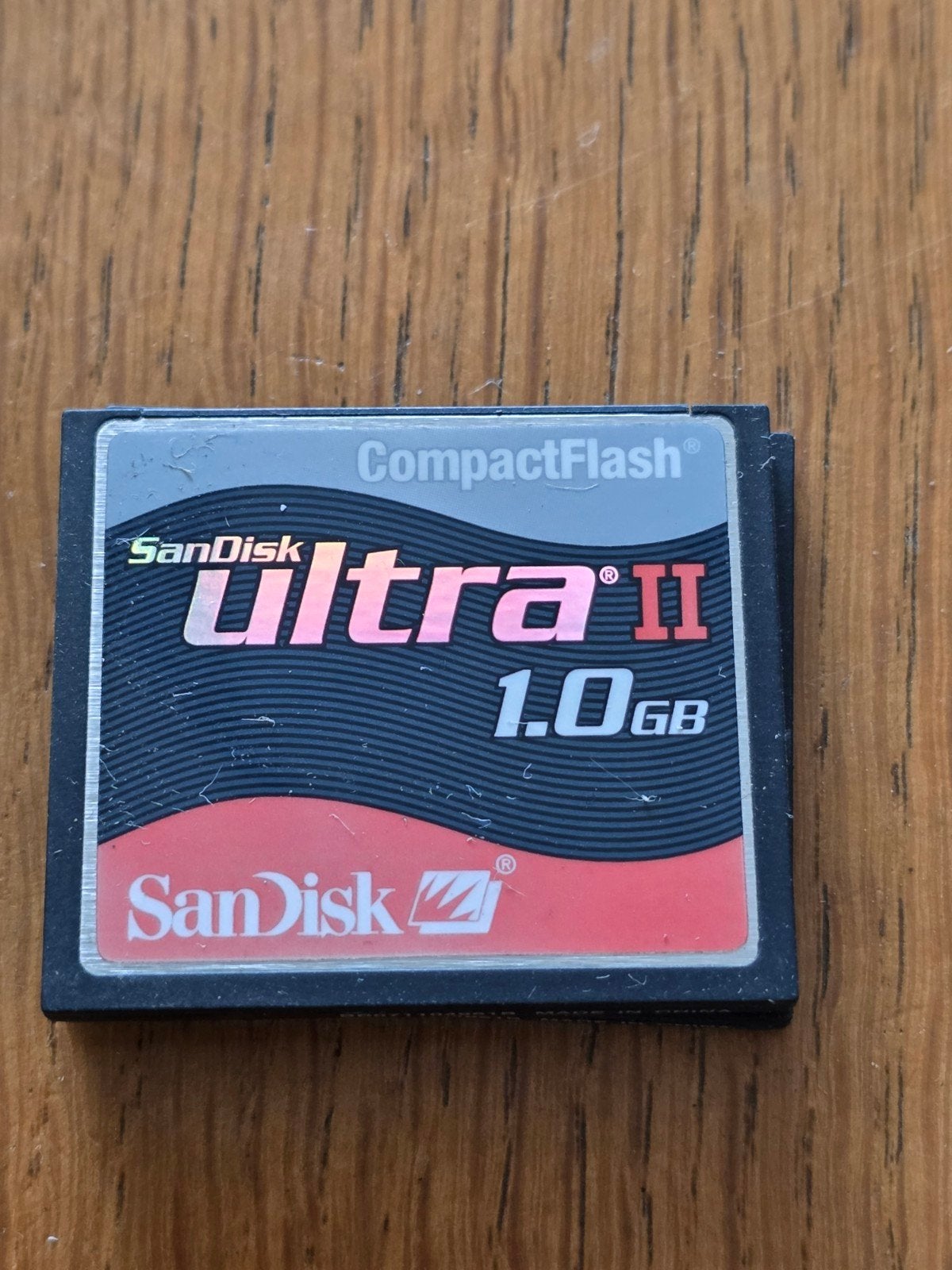 SanDisk Ultra II CompactFlash 1.0 GB geheugenkaart, Gebruikt, SanDisk, Minder dan 2 GB, Ophalen of Verzenden