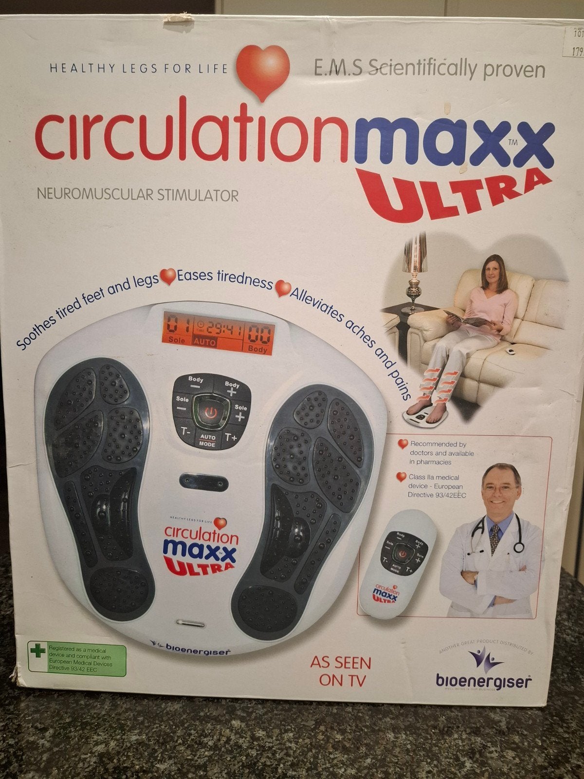 Circulation Maxx Ultra Neuromusculaire Stimulator, Ophalen of Verzenden, Zo goed als nieuw, Overige typen