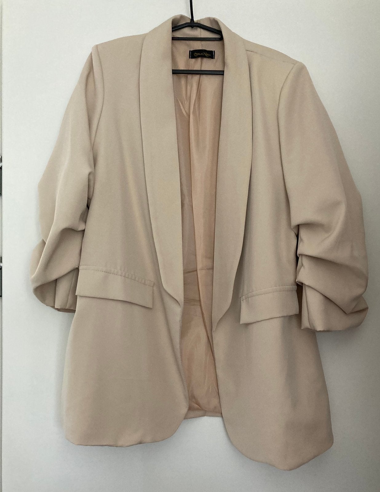 Perla Nera colbert beige XL, Kleding | Dames, Ophalen of Verzenden, Zo goed als nieuw, Maat 42/44 (L), Beige