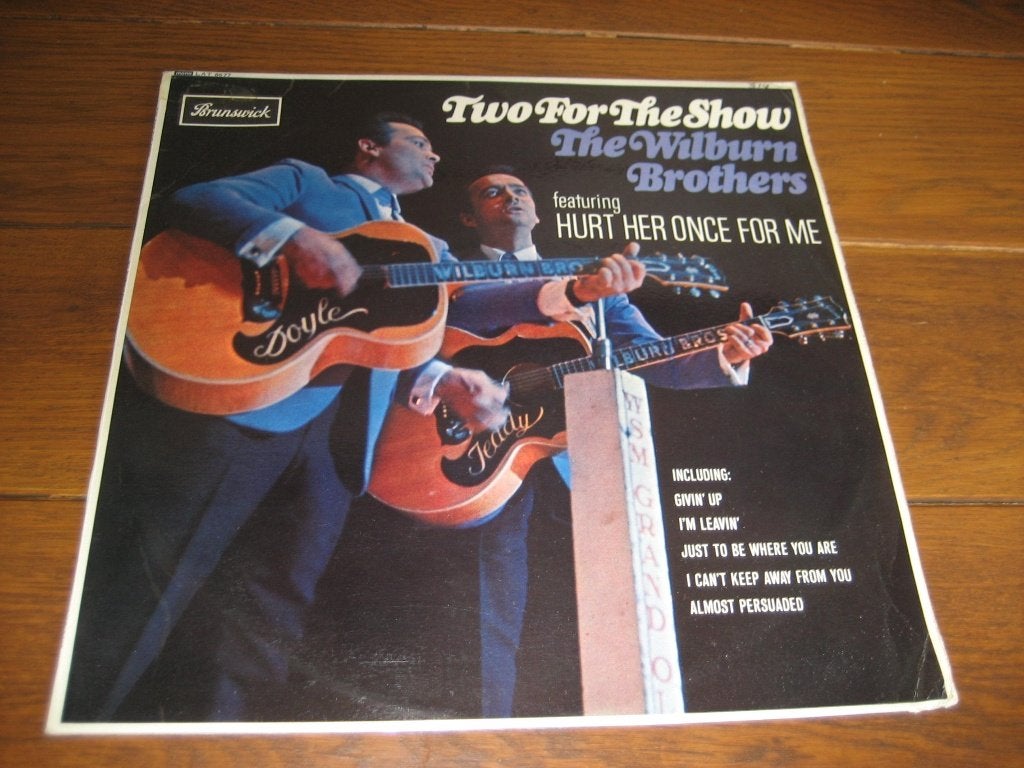 the wilburm brothers two for the show, Ophalen of Verzenden, Zo goed als nieuw, 12 inch