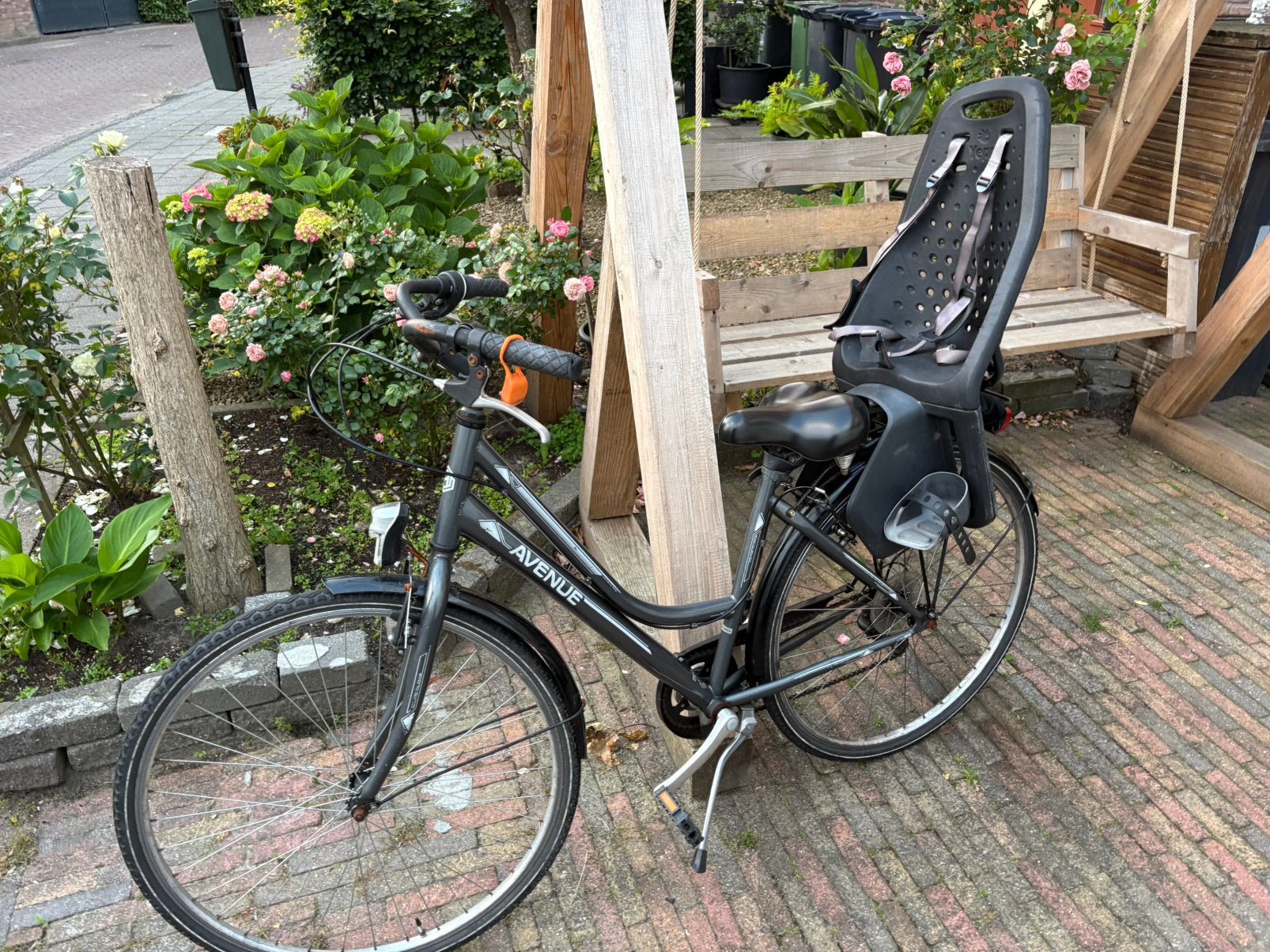 Oma fiets, Fietsen en Brommers, Fietsen | Dames | Damesfietsen, Ophalen, Gebruikt, Overige merken