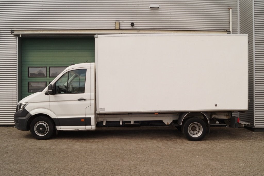 Volkswagen Crafter 35 2.0 TDI 122pk Bakwagen -AIRCO-3persoon, Auto's, Dealer onderhouden, Gebruikt, Euro 6, Volkswagen